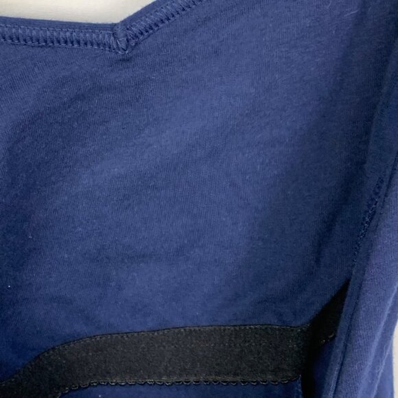 Capezio Princess Camisole Leotard Navy Blue Adult XS CC101 Lined Shelf Bra - Picture 4 of 10